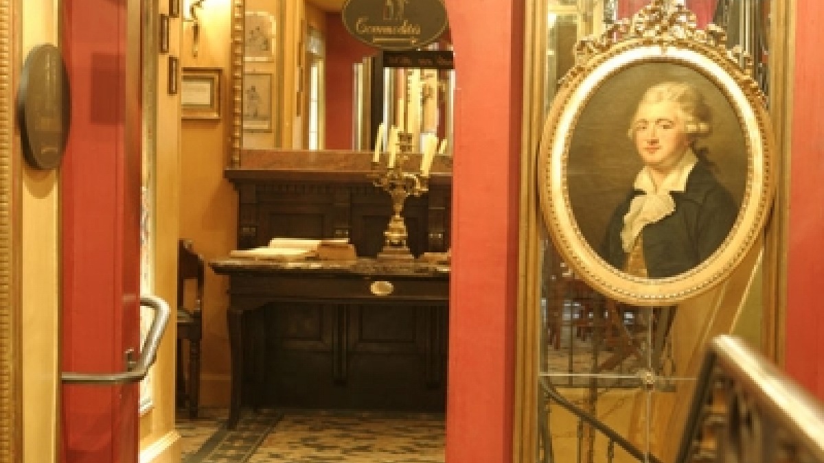 Inside the Procope, The Oldest Cafe in Paris?